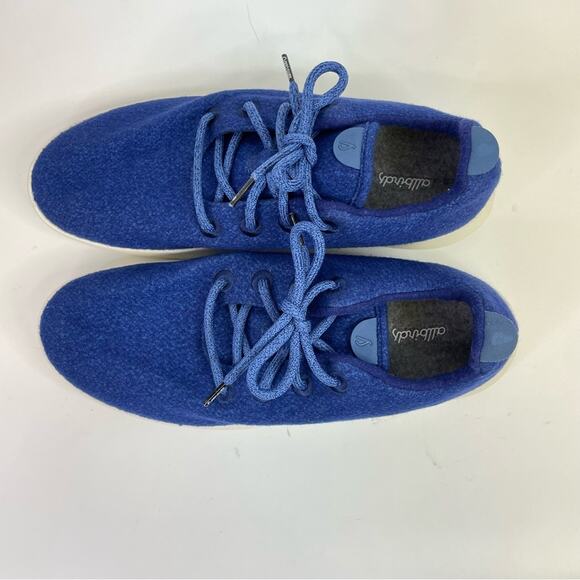 Allbirds Running Shoes Men’s 12 Blue Wool Sam’s Club Limited Edition Blue White main image 9